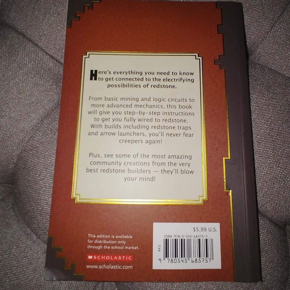 Minecraft Redstone Handbook - Picture 2 of 2